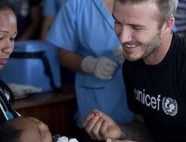 O Μπέκαμ ζητούσε από τη Unicef να πληρώνει για τα ταξίδια του!